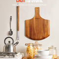 12 Inch Natural Wooden Pizza Peel