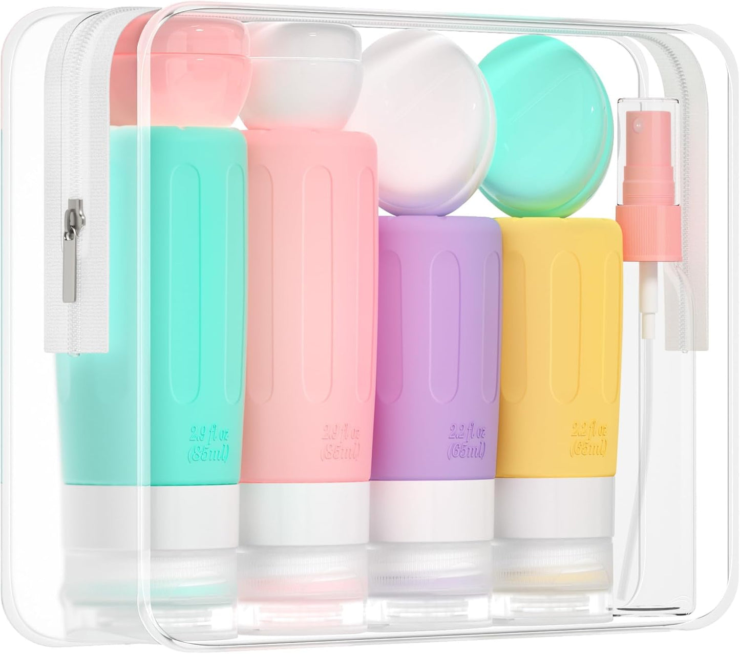 16 Pack Travel Bottles Set for Toiletries