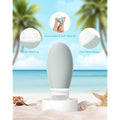 Silicone Travel Bottles 4 Pack Leak Proof