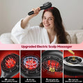 Red Light Hair Brush Scalp Massager, Portable Scalp Massager for Men Women | 3 in 1 hair massager, hair oil massager, IPX7 Waterproof Scalp Massager Comb, Cordless & Portable Adjustable Modes