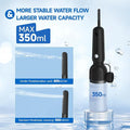 Morfone Portable Bidet for Travel, High Pressure Electric Handheld Sprayer 350ML with Dual Spray Modes, USB-C Rechargeable Waterproof Travel Bidet for Women, Men, Postpartum, Personal Hygiene(Black) | Dual Spray Modes, USB-C Rechargeable Waterproof Travel Bidet for Women, Men, Postpartum, Personal Hygiene(Black)