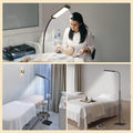 Aisutha LED Floor Lamp, Reading Lamps Adjustable Stepless Colors & Brightness Standing Lamp, Nail Tech Lamp, Lash Light for Eyelash