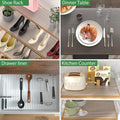 Anoak Shelf Liner Cabinet Liner Non-Slip Drawer Liner 12 in x 20 FT(240 in) | Strong Grip Non Adhesive Washable Waterproof Durable Clear Shelf Liners for Kitchen, Drawer, Storage, Refrigerator