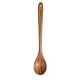 Natural Teak Wooden Kitchen Utensil - Comfort Grip Cooking Spoons-serving spoon
