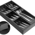 Bamboo Silverware Drawer Organizer
