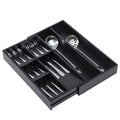 Expandable Bamboo Silverware Drawer Organizer With Removable Dividers
