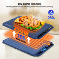 Electric Warming Tray, Portable Silicone Food Warming Mat