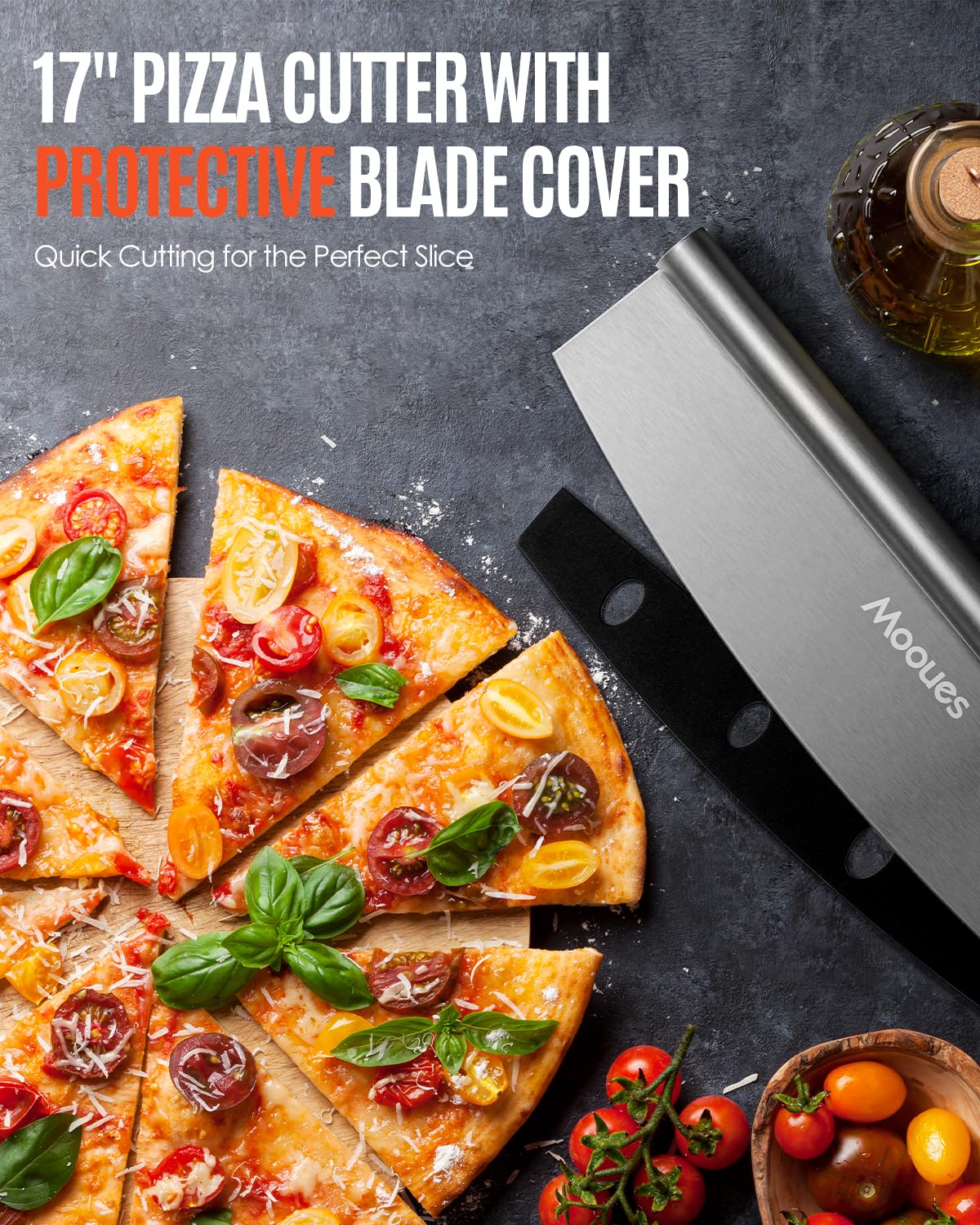 12" x 17" Aluminum Pizza Peel with Foldable Handle & Rocker Cutter