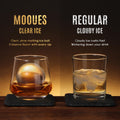 Clear Ice Ball Maker – 2.4″ Round Mold for Whiskey